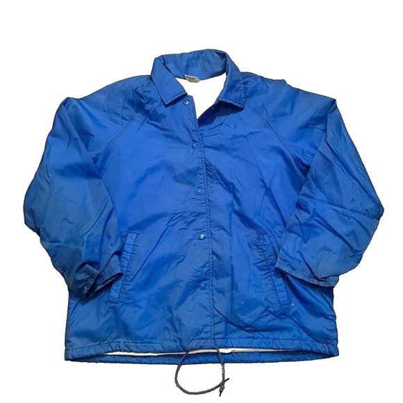 Sears Other - Vintage Sears Jacket Mens XL Extra Large Blue Pockets Lightweight Windreaker 90s